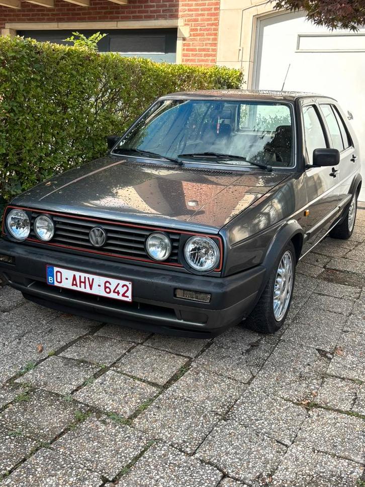 Volkswagen GOLF 2 1.8L 90ch, Auto's, Volkswagen, Particulier, Golf, Metaalkleur, Benzine, 5 deurs, Handgeschakeld, Zilver of Grijs