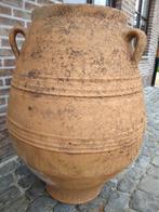 terracotta kruik,hoogte 105 cm/breedte 75 cm,koopje hier ???, Jardin & Terrasse, Vases de jardin, Enlèvement, Utilisé