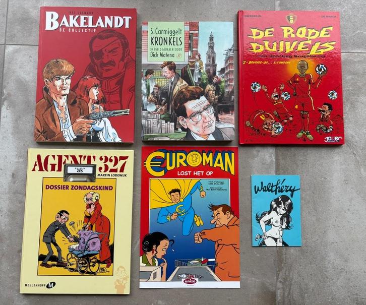 22 strips te koop (veel nieuwstaat), Boeken, Stripverhalen, Nieuw, Meerdere stripboeken, Ophalen of Verzenden