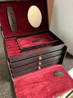 Boîte à bijoux vintage Pierre Cardin, Avec miroir(s), Brun, Enlèvement, Utilisé