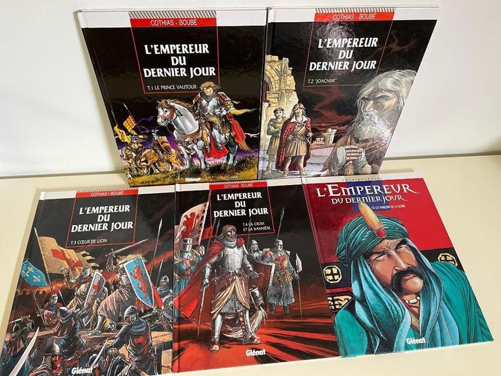 L'empereur du dernier jour - série complète - Cothias, Livres, BD, Comme neuf, Plusieurs BD, Envoi