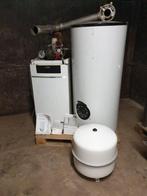 Buderus verwarmingsketel + boiler, Doe-het-zelf en Bouw, Chauffageketels en Boilers, Gebruikt, Boiler, Ophalen