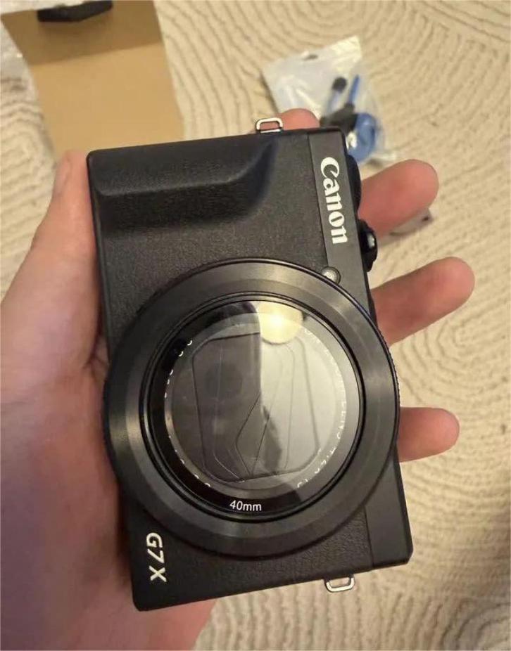 Canon g7x mark iii, Audio, Tv en Foto, Fotocamera's Digitaal, Gebruikt, Canon, Ophalen of Verzenden