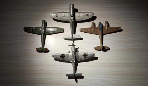 Metalen vliegtuigen WWII, Hobby & Loisirs créatifs, Voitures miniatures | Échelles Autre, Utilisé, Autres types, Enlèvement ou Envoi