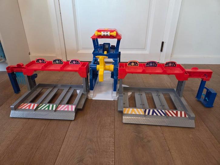 Paw Patrol Big Truck Pups HQ Highway Rescue, Hoofdkwartier, Kinderen en Baby's, Speelgoed | Actiefiguren, Zo goed als nieuw, Ophalen