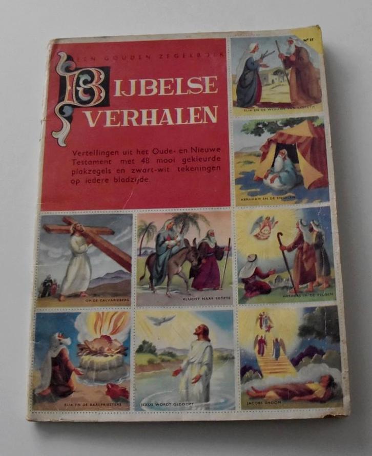 Bijbelse verhalen, Antiek en Kunst, Antiek | Boeken en Manuscripten, Ophalen of Verzenden