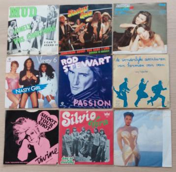 Lot van 9 singles beschikbaar voor biedingen