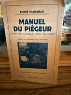 Manuel Du Piégeur, Livres, Enlèvement ou Envoi, Comme neuf