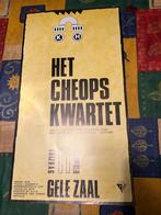 Vintage poster Het cheops Kwartet, Gele zaal *Antwerpen 1987, Gebruikt, Ophalen of Verzenden, Rechthoekig Staand, Muziek