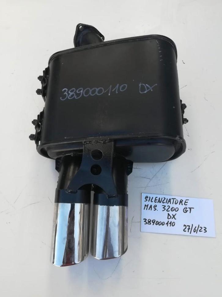 Uitlaatdemper rechtsachter voor Maserati 3200 GT, Auto-onderdelen, Uitlaatsystemen, Maserati, Gebruikt, Ophalen