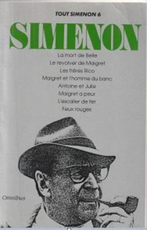 Tout Simenon * Collection Omnibus * Volume 6, Boeken, Detectives, Zo goed als nieuw, Ophalen of Verzenden