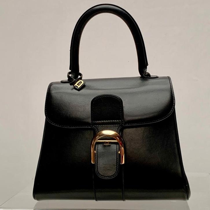 Delvaux Brillant. Nog meer Delvaux en Louis Vuitton te koop., Handtassen en Accessoires, Tassen | Damestassen, Handtas, Zwart