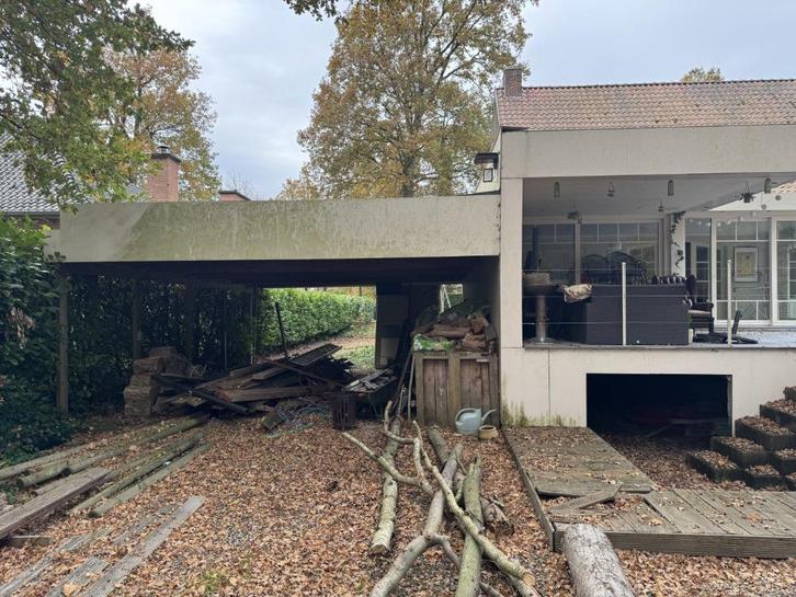 Bangkirai gebruikt, Doe-het-zelf en Bouw, Hout en Planken, Gebruikt, Plank, Overige houtsoorten, 200 tot 250 cm, Minder dan 25 mm