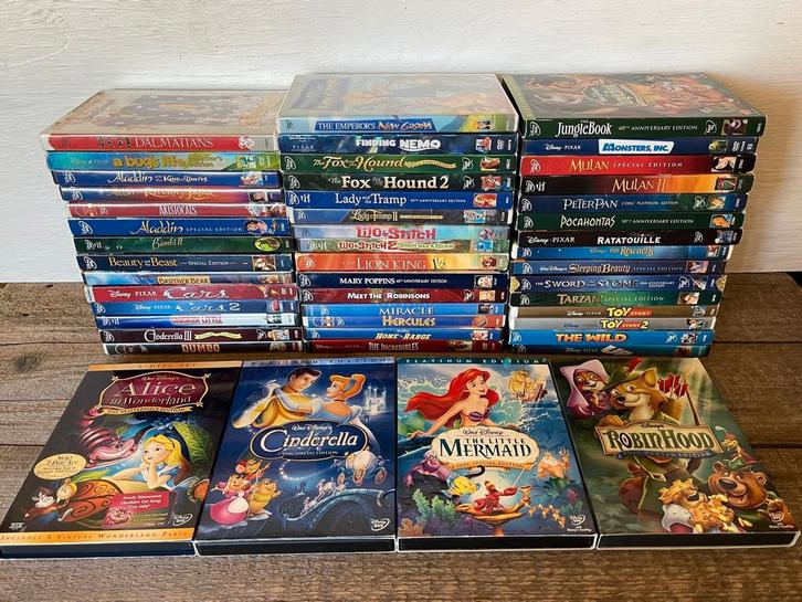 verschillende DVD'S van oa Disney, Pixar, Cd's en Dvd's, Dvd's | Tekenfilms en Animatie, Zo goed als nieuw, Ophalen of Verzenden