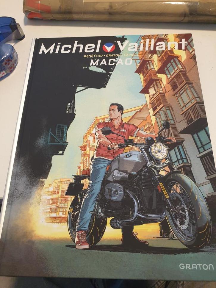 Michel Vaillant : Nouvelle Saison Tome 7 Macao  + ex libris, Boeken, Stripverhalen, Nieuw, Eén stripboek, Ophalen of Verzenden