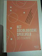 Jan Vrancken - Het sociologische speelveld, de essentie, Boeken, Ophalen of Verzenden, Nederlands, Jan Vrancken; Geert Van Hootegem; Erik Hendrickx; Stephan Par...