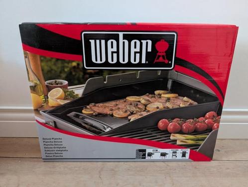 Weber Deluxe Plancha, Tuin en Terras, Gasbarbecues, Nieuw, Ophalen