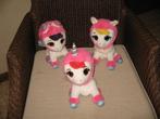 3 knuffels K3 met gezongen liedjes van K3, Kinderen en Baby's, Speelgoed | Knuffels en Pluche, Ophalen, Zo goed als nieuw