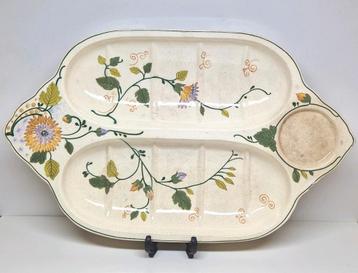 Art Nouveau aspergeschaal Juliette Zuid-Holland Gouda 1919., Enlèvement ou Envoi