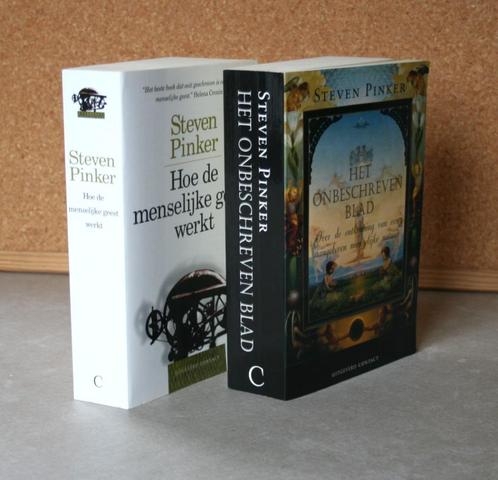 Steven Pinker x 2, Boeken, Wetenschap, Zo goed als nieuw, Ophalen of Verzenden