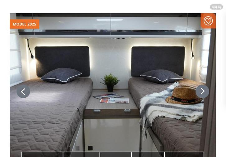 Bedsetje met 2 spreien voor twin bedden in camper, Caravans en Kamperen, Kampeeraccessoires, Zo goed als nieuw, Ophalen