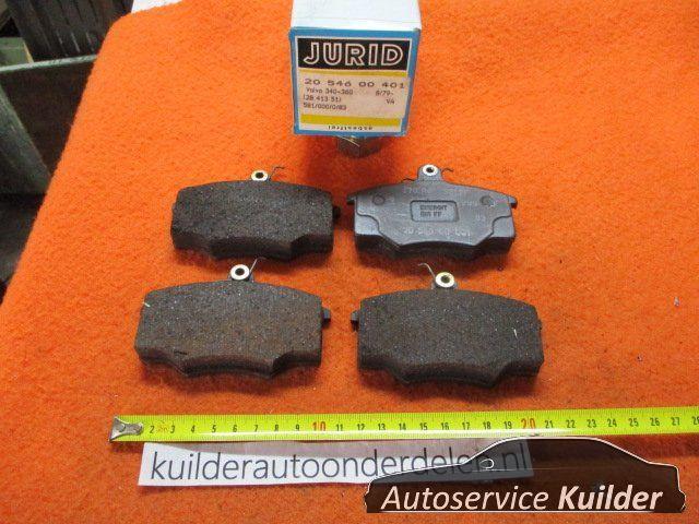 Remblokken voorzijde Audi 100 c2 80 b2 Jurid 2054600401  BP6, Auto-onderdelen, Remmen en Aandrijving, Audi, Nieuw, Ophalen of Verzenden