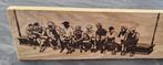 Pyrografie - Construction workers lunch, Ophalen of Verzenden, Nieuw, Knutselwerk