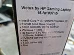 HP Victus 15-FA1037NB hp gaming laptop i7 16 gb ram 750 €, Nieuw, 16 GB, Ophalen of Verzenden, SSD