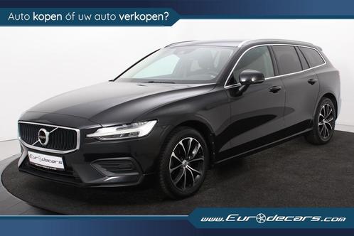 Volvo V60 Black Edition *Leer*Trekhaak*, Auto's, Volvo, Bedrijf, Te koop, V60, ABS, Adaptieve lichten, Airbags, Airconditioning