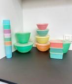 Vintage pastel tupperware, Huis en Inrichting, Keuken | Tupperware, Gebruikt, Ophalen