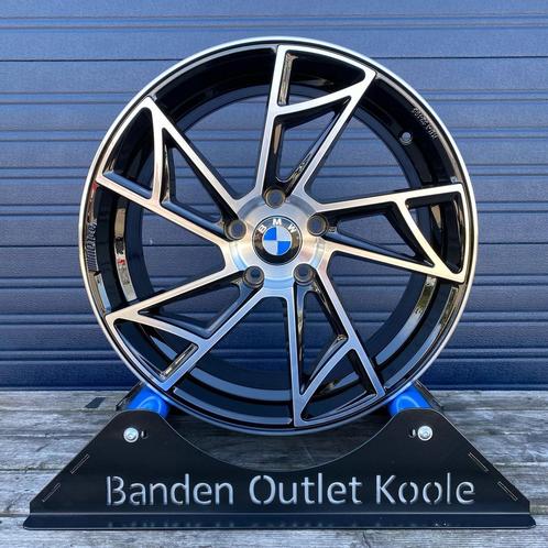 Bmw F30 E87 E46 5x120 E90 F31 E92 M3 3 serie Motec 19'' F20, Auto-onderdelen, Banden en Velgen, Velg(en), 19 inch, Personenwagen