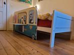 Kinderbed Lifetime met voorzetwand en matras 90 x 200 cm, Kinderen en Baby's, Ophalen, Gebruikt, Matras