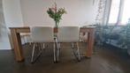 6 stoelen Bernhard Ikea, Ophalen, Gebruikt, Wit, Metaal