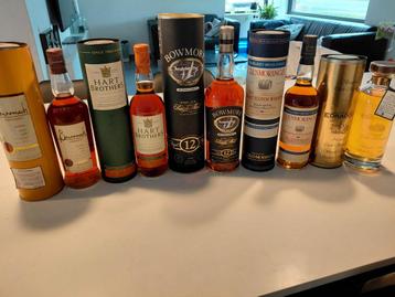 collectie top whisky  beschikbaar voor biedingen