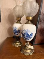 Twee antieke lampen Te Koop, Ophalen