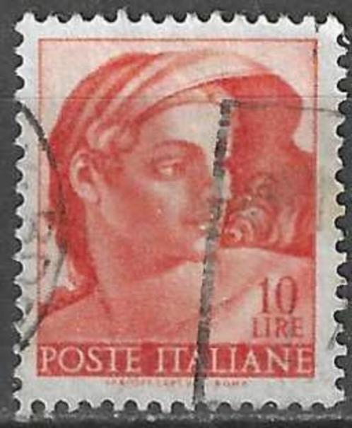 Italie 1961 - Yvert 828 - Werken van Michelangelo (ST), Postzegels en Munten, Postzegels | Europa | Italië, Gestempeld, Verzenden