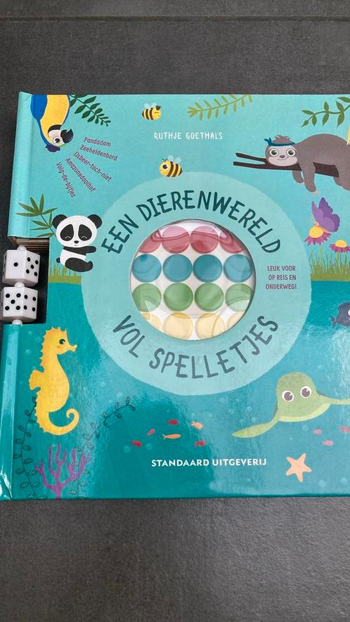 Ruthje Goethals - Een dierenwereld vol spelletjes, Boeken, Kinderboeken | Jeugd | onder 10 jaar, Nieuw, Ophalen of Verzenden
