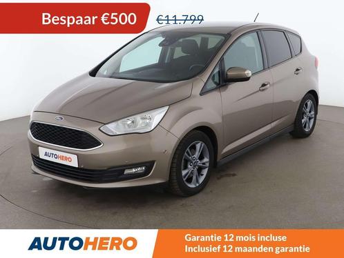 Ford C-MAX 1.0 EcoBoost Cool&Connect (bj 2019), Auto's, Ford, Te koop, C-Max, ABS, Airbags, Airconditioning, Android Auto, Bluetooth