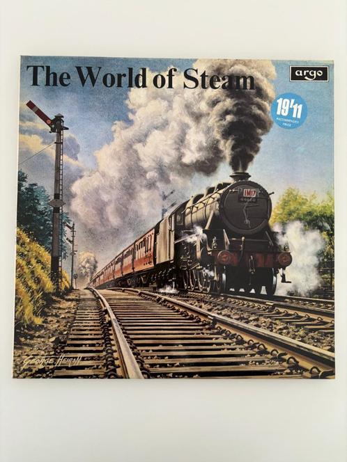 LP The World Of Steam 1970, Hobby & Loisirs créatifs, Trains miniatures | HO, Comme neuf, Locomotive, Autres marques, Enlèvement ou Envoi