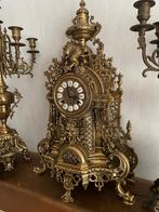 Antieke Franse schouwklok met 2 kandelabers – mooie set, Antiek en Kunst, Ophalen