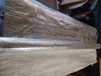 3 stuks aluminiumkleurig zonnewerend doek in goede staat, Doe-het-zelf en Bouw, Zeil en Folie, Ophalen, Gebruikt, Zeil