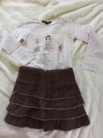 m 128 longsleeve en rok Lili Gaufrette, Kinderen en Baby's, Ophalen of Verzenden, Zo goed als nieuw