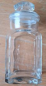 Grote glazen voorraadpotten, 30 cm hoog., Ophalen of Verzenden, Zo goed als nieuw