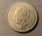 Wilhelmina -  2 1/2 gulden - zilver 1929, Postzegels en Munten, Zilver, 2½ gulden, Koningin Wilhelmina, Losse munt