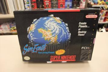 SimEarth: The living Planet (cib) usa snes beschikbaar voor biedingen