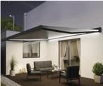 zonneluifel ESTELLE 4.00 x 3.50m gemotoriseerd + verlichting, Ophalen, Elektrisch