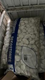 Ongeopende zakken keien, Tuin en Terras, Grind, Keien en Split, Ophalen, Nieuw, Wit