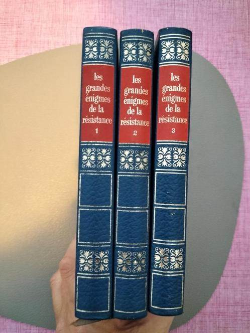 Guerre 40-45 : Les grandes énigmes de la résistance. 3 tomes, Livres, Guerre & Militaire, Utilisé, Général, 1945 à nos jours, Enlèvement ou Envoi