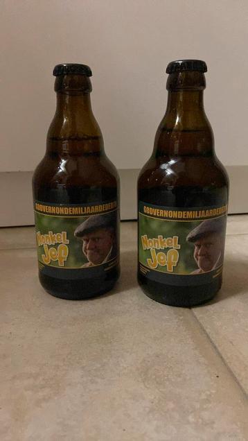 Collectersitem 2 nonkel jef biertjes beschikbaar voor biedingen