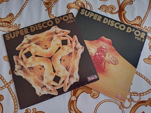 Super Disco d'or Vol 1-2 vinyl 33T - 1978 / 1979 - € 4/st., Cd's en Dvd's, Vinyl | Dance en House, Gebruikt, Disco, 12 inch, Ophalen of Verzenden